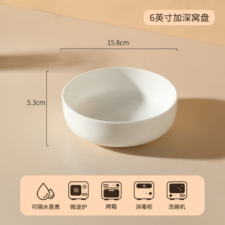 蒸蛋碗定制家用带盖釉下彩陶瓷蒸鸡蛋羹专用碗隔水炖盅蒸蛋蒸碗盘