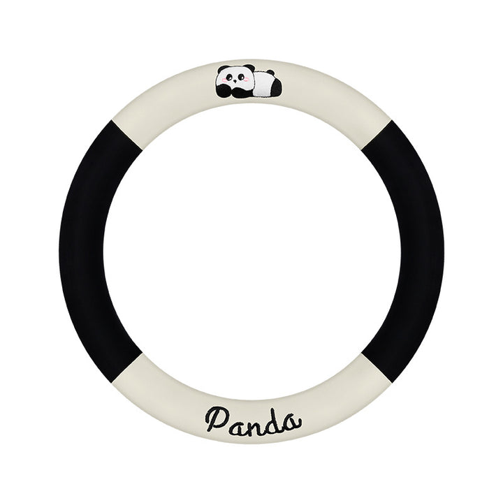 Car Steering Wheel Cover Winter Cat Cute Grip Cover Non Slip Cat TEMU