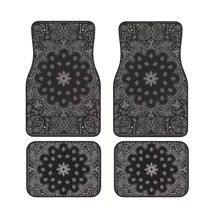 temu Car Foot Mat 4 Piece Set Home Stain Resistant Floor Mat Entryway Entryway Door Mat