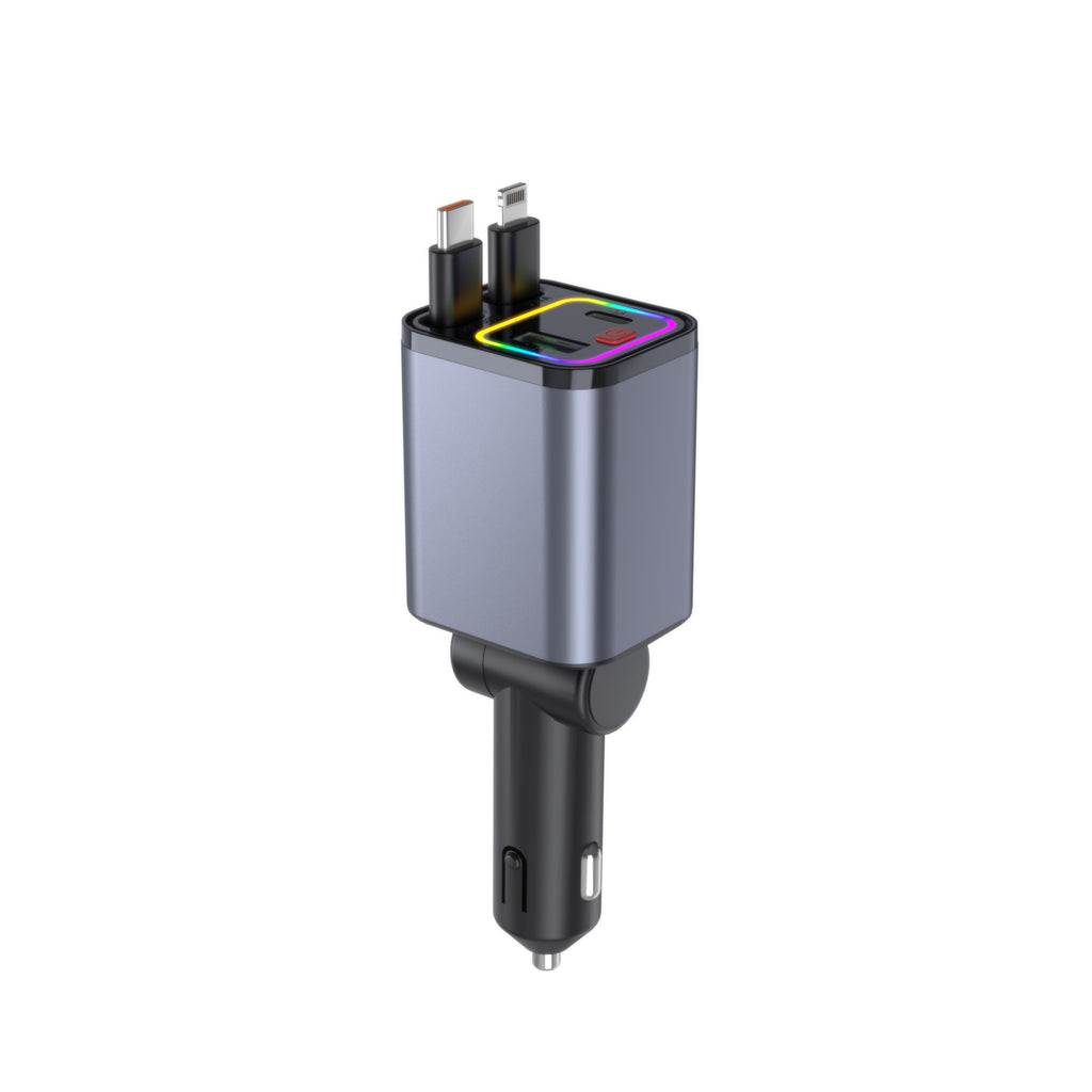 2026 New 180 Degree Rotation Custom Mobile Phone Car Charger