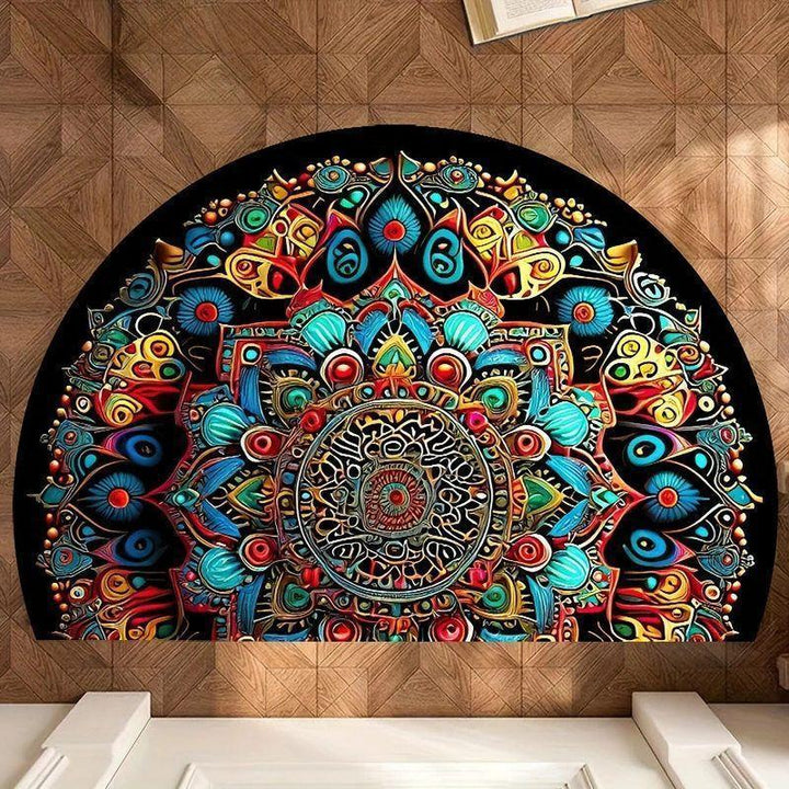 temu Vintage Floor Mat Entryway Entryway Stain Resistant Floor Mat