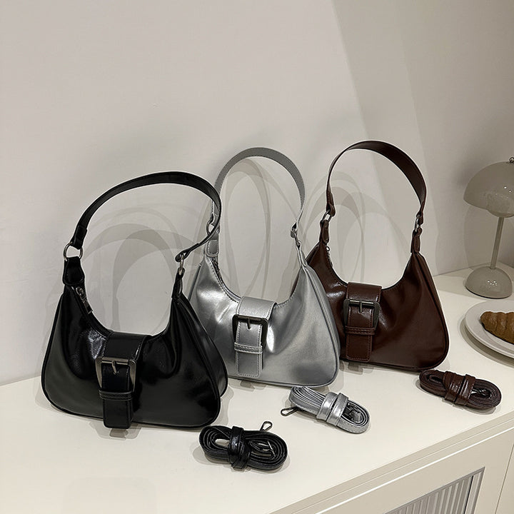 Large Capacity Casual Stylish Handheld Fashion Single Shoulder Underarm Bag Women Light Vintage Winter Mini