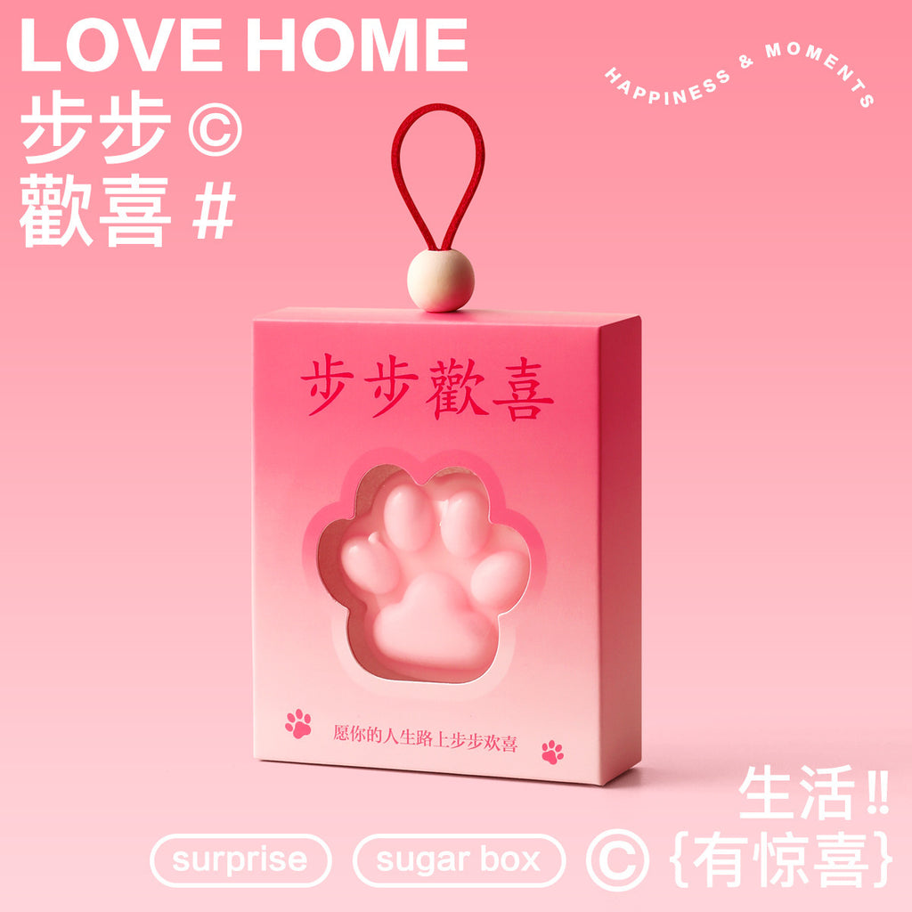 猫爪皂手工皂洗手皂清洁皂可爱创意礼品皂造型肥皂伴手礼香皂批发