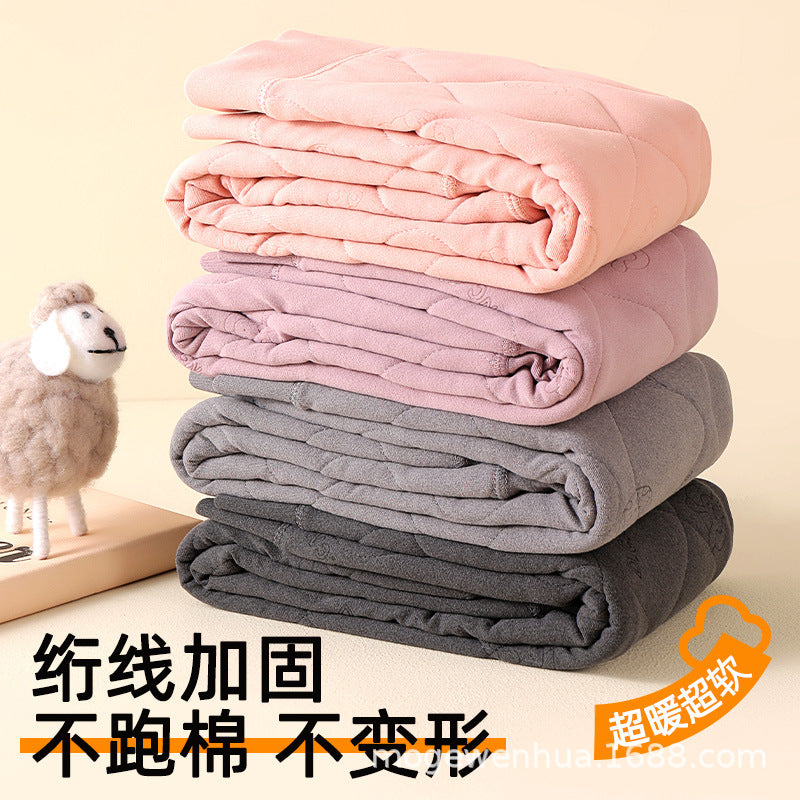 儿童保暖裤小棉袄冬季套装校服神器男女童棉服棉裤中大童冬装棉衣