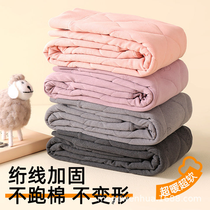 儿童保暖裤小棉袄冬季套装校服神器男女童棉服棉裤中大童冬装棉衣