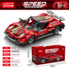 Apollo Sports Car Building Blocks Set – High-Difficulty Drift Racing Car Model Assembly Toy