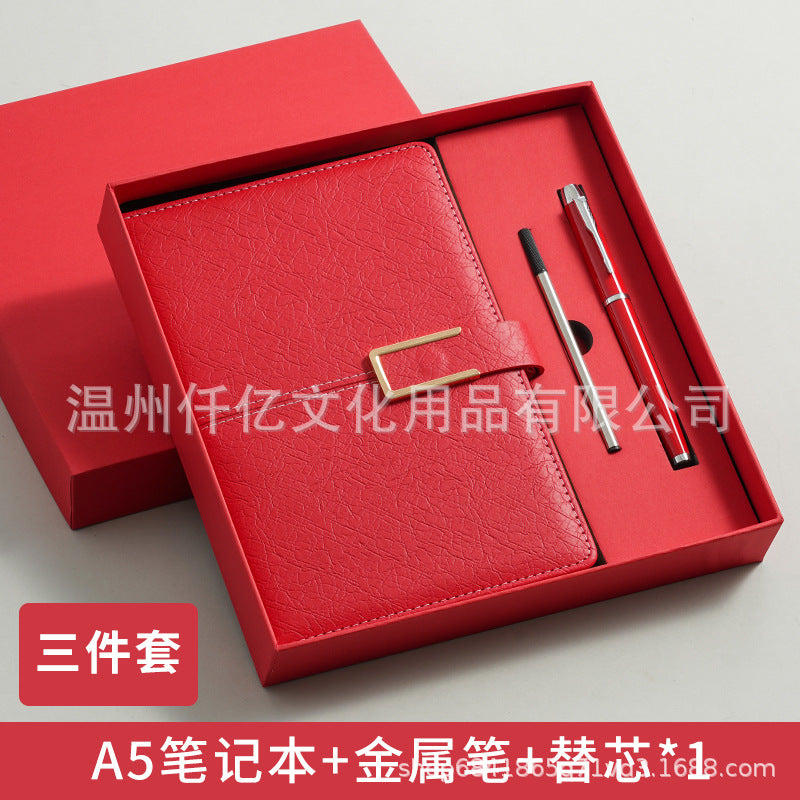 新款笔记本礼盒保温咖啡杯套装伴手礼高档记事本子节假日礼品定制