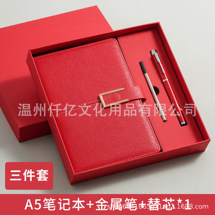 新款笔记本礼盒保温咖啡杯套装伴手礼高档记事本子节假日礼品定制