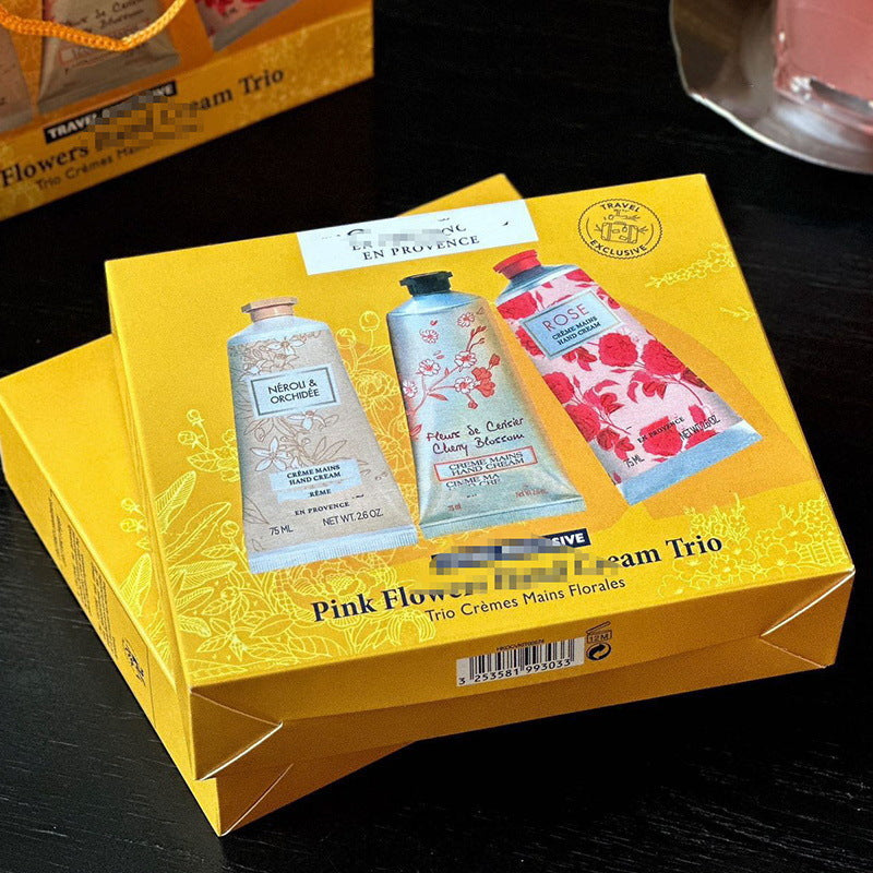 OUJIA Hand Cream 75 ml Limited 3-Pack - Moisturizing Gift Box New Year Present