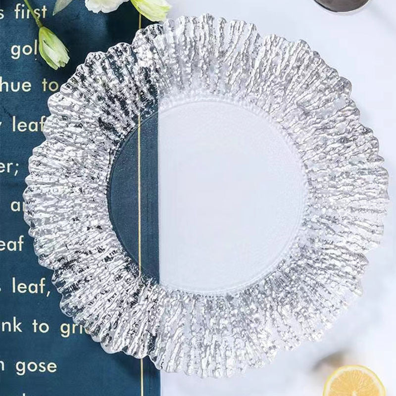 Glass Plate Minimalist Plate Creative Set Plate