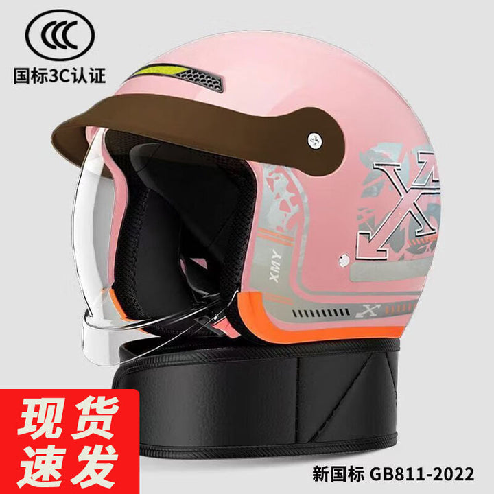 3 c Helmet Motorcycle Men's Women's Helmet