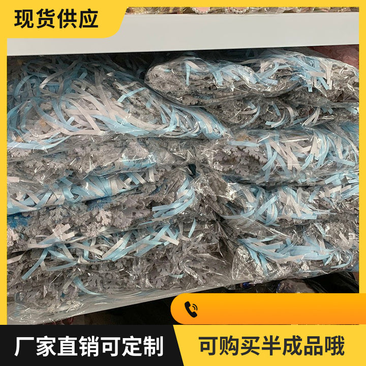 冰雪公主发饰魔法棒套装女孩饰品长头纱皇冠发箍生日礼物儿童头饰