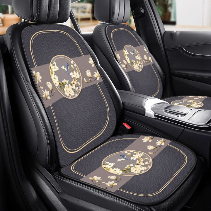 Chinese Style Car Seat Cushion – Breathable Four-Season Universal Single Piece