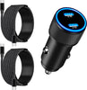Metal PD Super Fast Car Charger – Aluminum Alloy Cigarette Lighter Charger for Huawei & All Phones