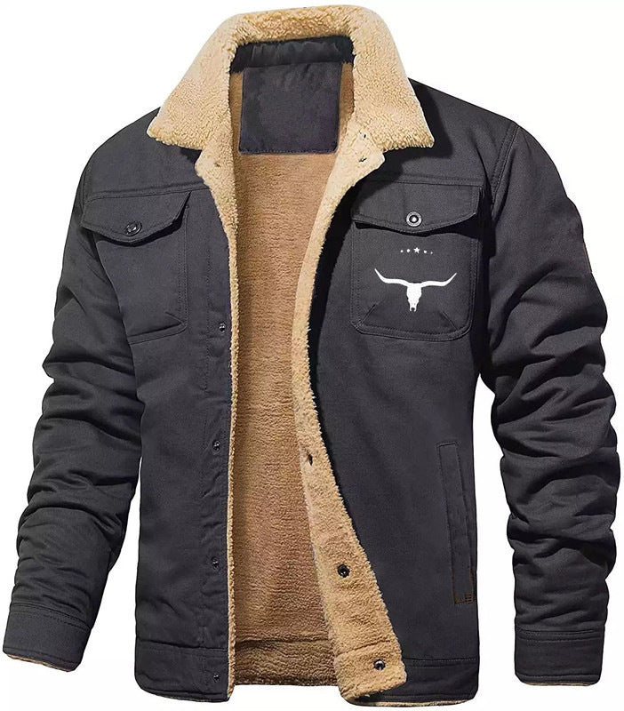 Fall/Winter Men's Cotton Casual Men Jacket