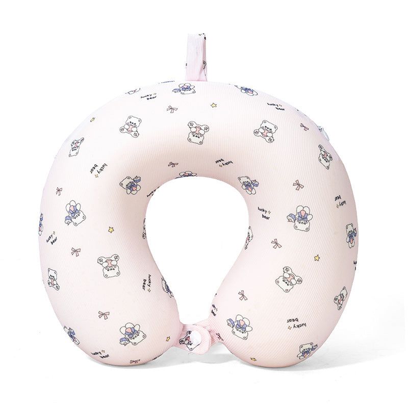 Summer U Portable Storage Memory Foam Neck Pillow Wholesale