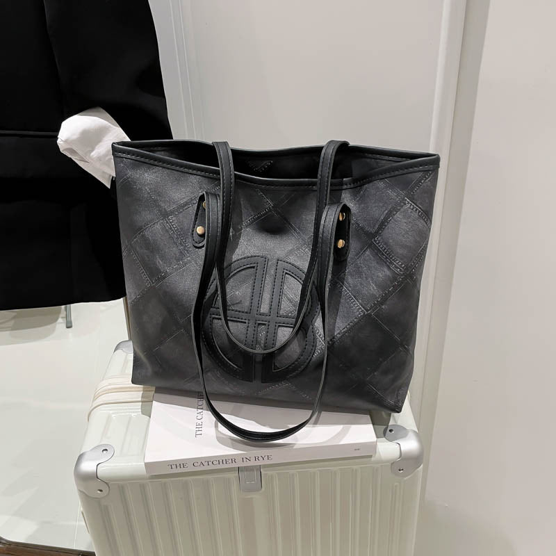 Commuter Tote Bag New Women's Bag Casual Stylish Shoulder Bag Large Capacity Underarm Bag