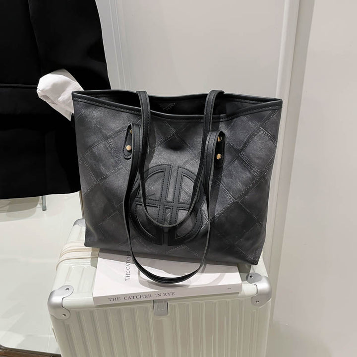 Commuter Tote Bag New Women's Bag Casual Stylish Shoulder Bag Large Capacity Underarm Bag