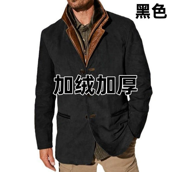 Spring New Men Fashion Vintage Casual Large