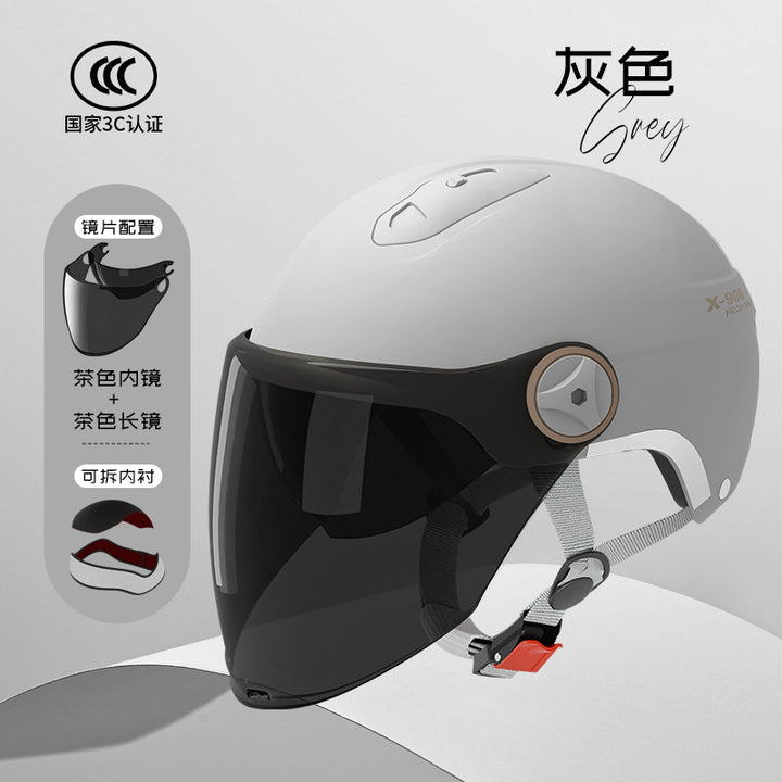 3 c Motorcycle Helmet Men's Women's
