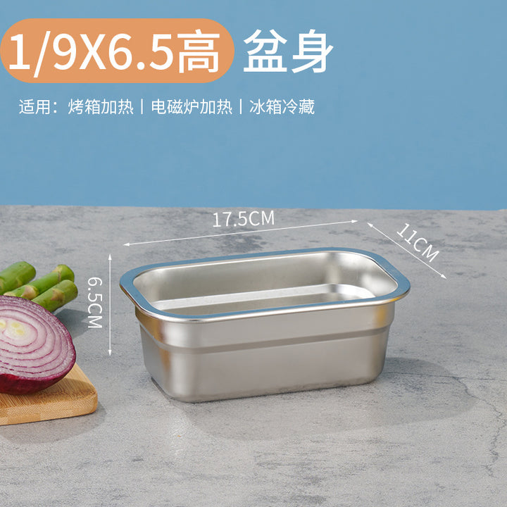 Stainless Steel Commercial Plate Small