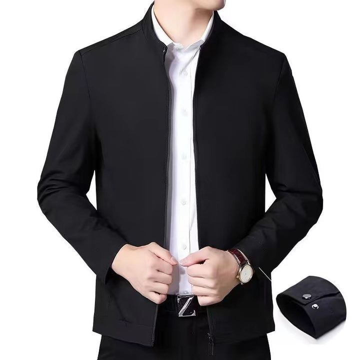 Men Genuine Casual Jacket Spring Thin