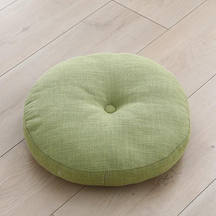 Large Linen Seat Cushion Thickened Japanese Style Seat Cushion