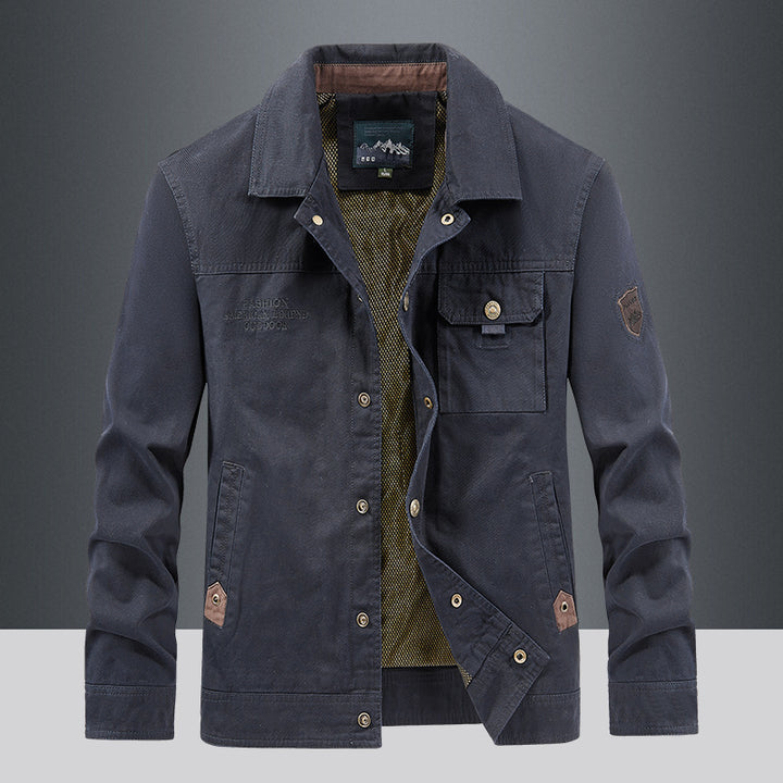 Men's Thin Spring Jacket Men Plus Size Casual Top Korean Style Trendy Men Wholesale