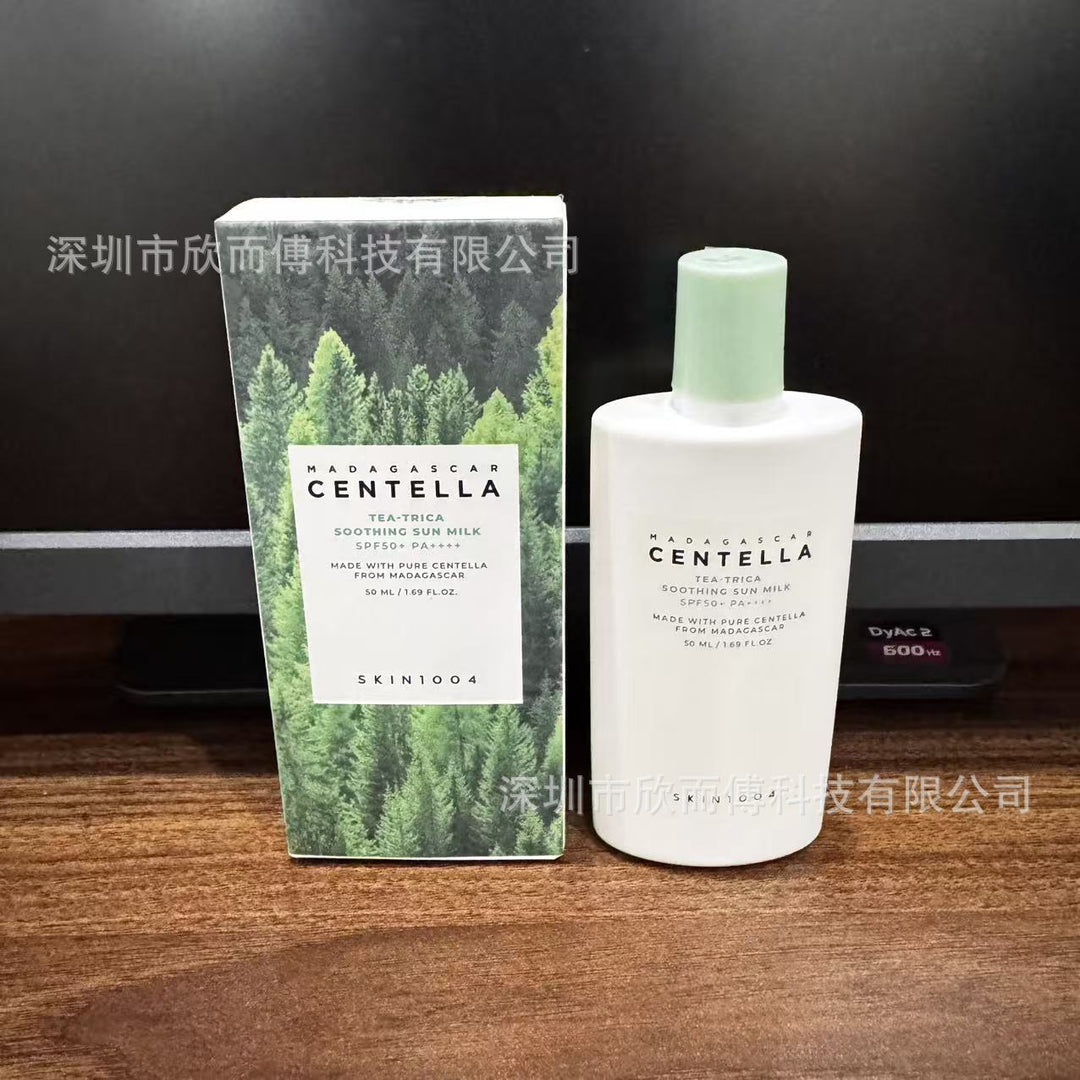 跨境SKIN1004积雪草安瓶精华面霜洗面奶小粉棒理肤天使组合套装
