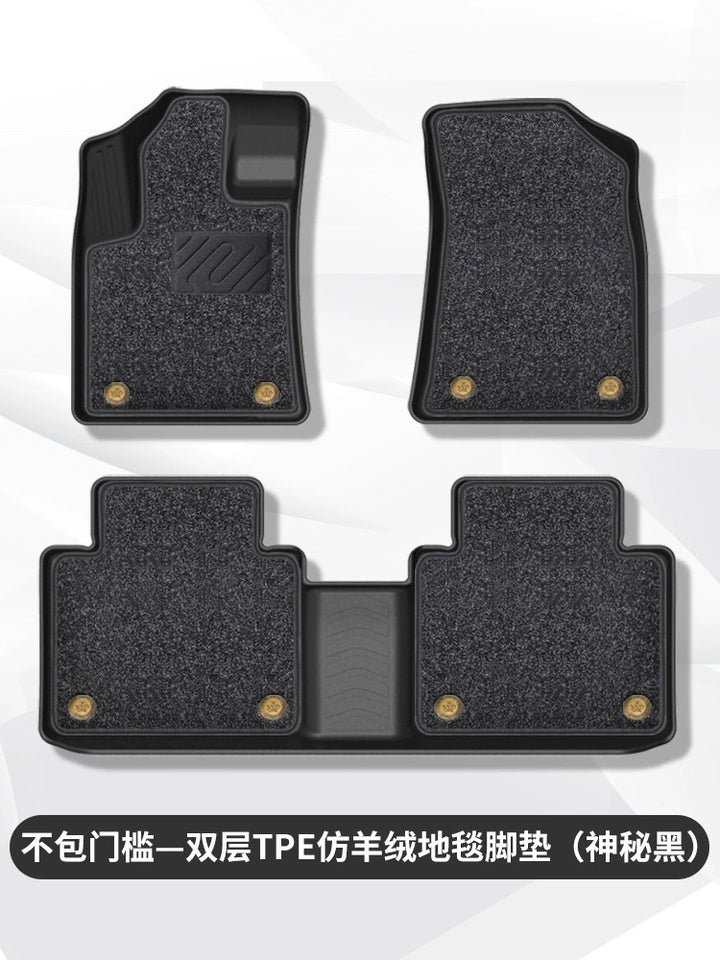 Universal TPE Car Floor Mat – Full Surround Odour-Free Waterproof Interior Pad