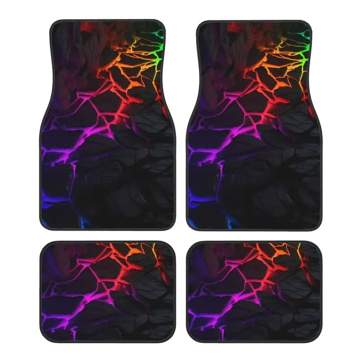 TEMUVintage Nordic Car Foot Mat Carpet 4 Piece Set Stain Resistant Floor Mat TEMUFoot Mat Wholesale