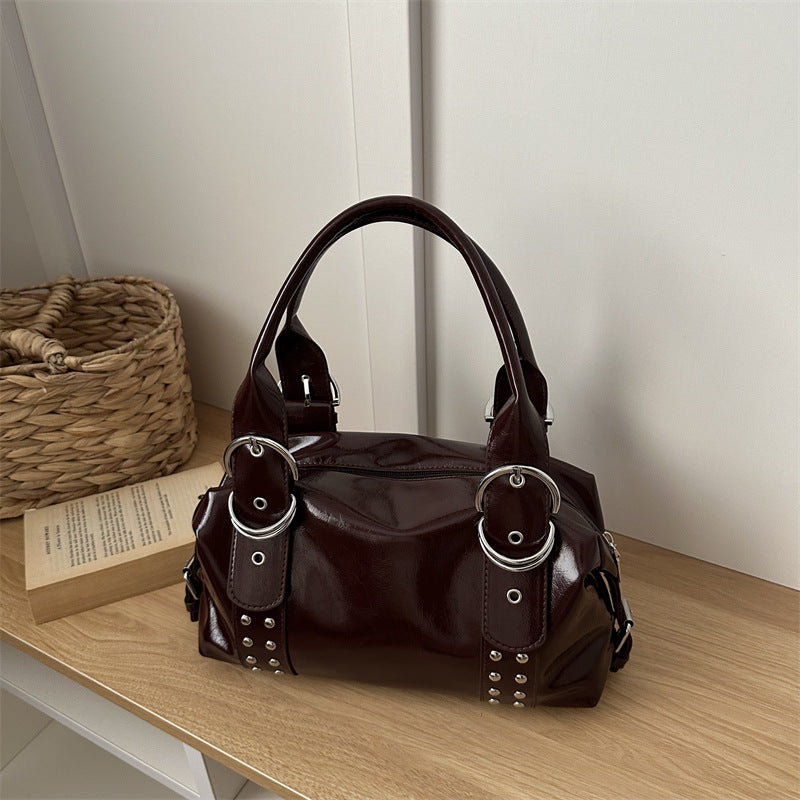 Minimalist Underarm Bag New Tote Bag Vintage Stylish Elegant Trendy Fashion Commuter Shoulder Bag