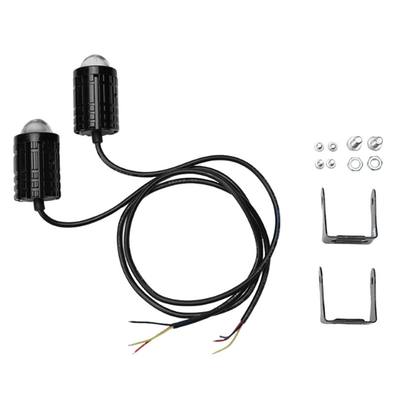 Waterproof Electric Bike Dual Color __NS 73__ Headlight – 8 V-80 V Universal Spotlight
