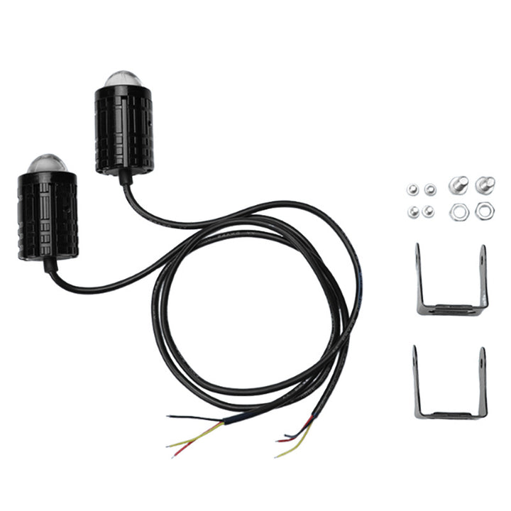 Waterproof Electric Bike Dual Color __NS 73__ Headlight – 8 V-80 V Universal Spotlight