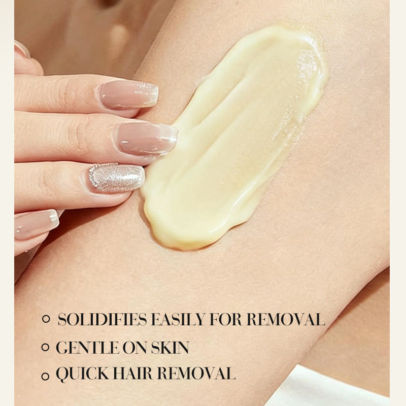 跨境KORMESIC蜂蜜固体脱毛蜡豆Hair removal beeswax外贸现货批发
