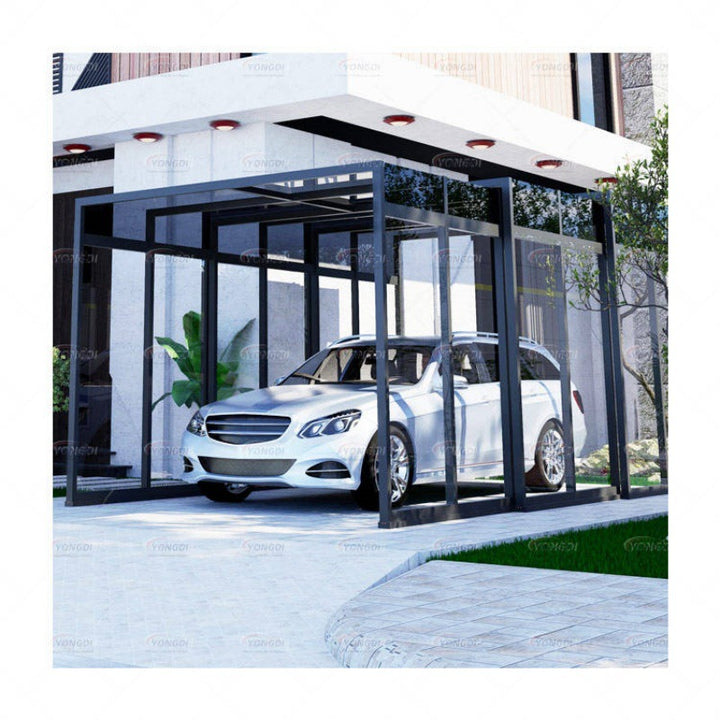 Automatic Shrinkage Sunshade Garage Single Tent Made of Dura