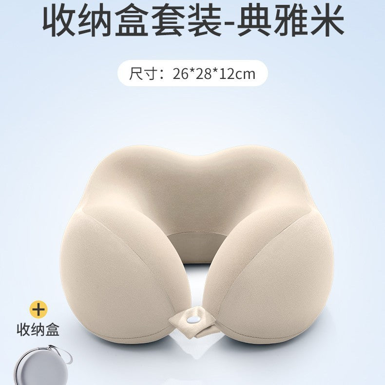 记忆棉u型枕旅行护颈枕飞机睡觉枕头脖枕颈椎脖子靠枕便携式u形枕
