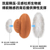 跨境爆款汽车头枕高级感打孔透气杜邦棉护颈枕车用座椅护腰靠垫枕