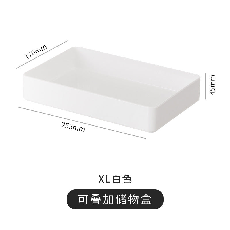 塑料批发抽屉收纳盒桌上轻奢化妆品分格厨具卧室自由组合储物盒