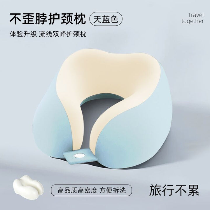 u Pillow Summer Portable Pillow Memory Foamu Neck Pillow Custom