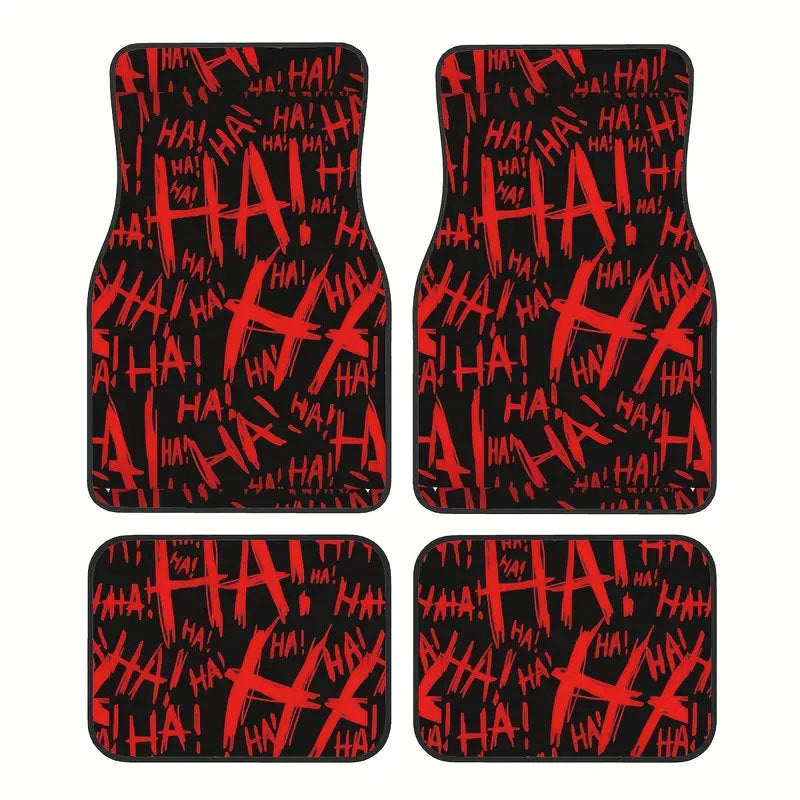 TEMUVintage Nordic Car Foot Mat Carpet 4 Piece Set Stain Resistant Floor Mat TEMUFoot Mat Wholesale
