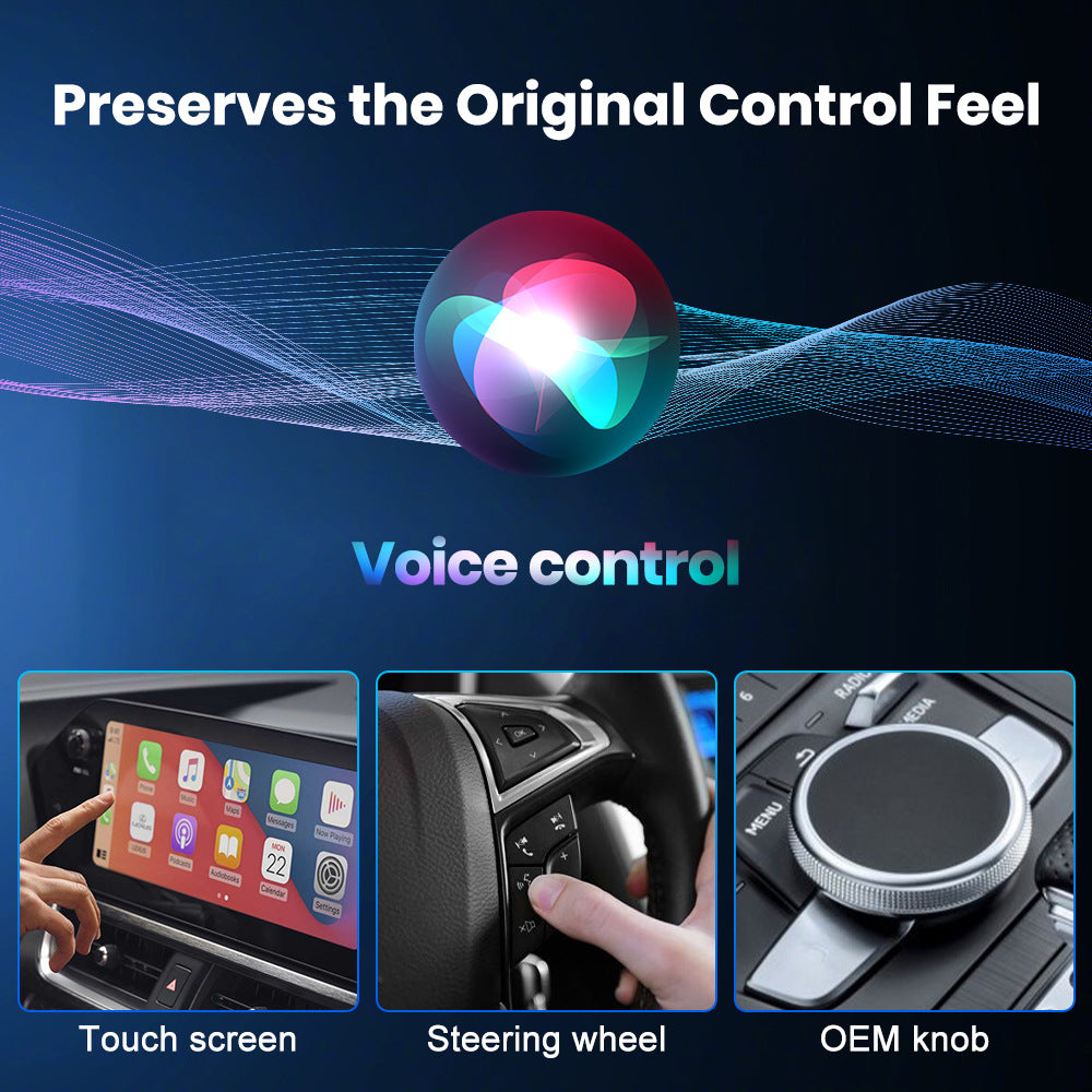 MMB Mini Wireless Car Play Box – 2-in-1 Wired to Wireless Car Converter