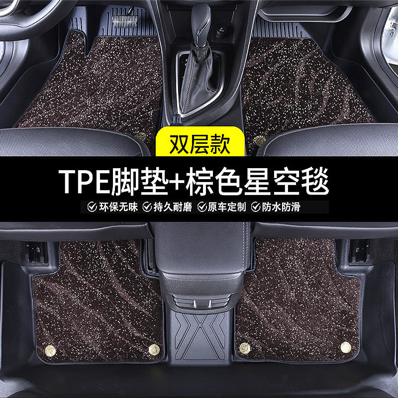 Universal TPE Car Floor Mat – Full Surround Odour-Free Waterproof Interior Pad