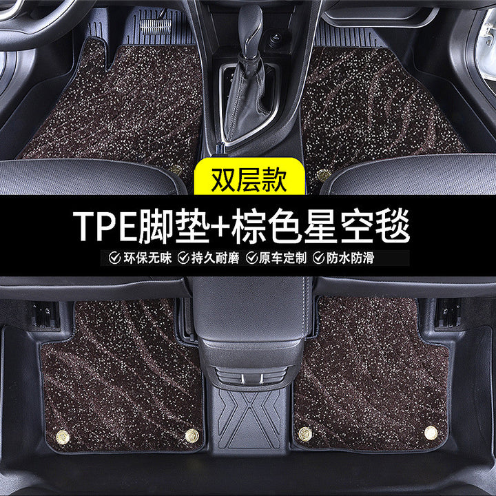 Universal TPE Car Floor Mat – Full Surround Odour-Free Waterproof Interior Pad