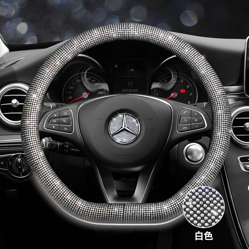 All Season Universal Grip Cover Fashion Women Medium DMedium Large Small Car Steering Wheel Cover