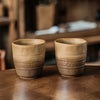 复古侘寂风杯子陶瓷无把杯批发家用日式咖啡杯手握杯茶杯氛围酒杯