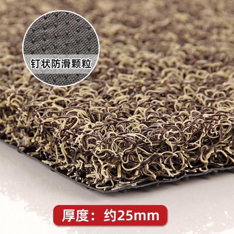 Floor Mat Entryway Door Mat Foot Mat Car Non Slip Stain Resistant Carpet Thickened