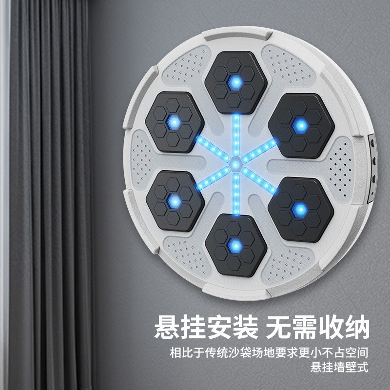 新款拳击靶蓝牙音乐墙靶家用智能运动音乐拳击机厂家版拳击训练器
