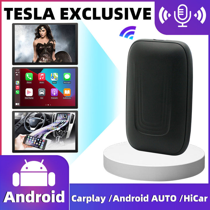 Tesla Wired to Wireless Car Play & Android Auto Box – 2+16 G