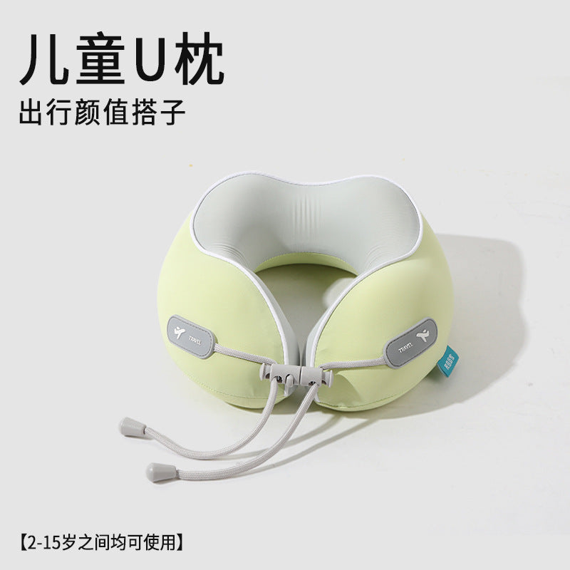 记忆棉u型枕旅行护颈枕头飞机睡觉脖枕颈椎靠枕便携儿童款U型枕